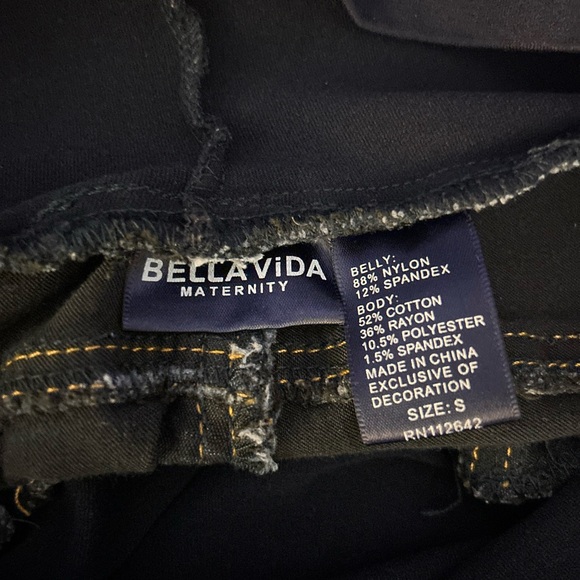 Chic Stretchy Maternity Pants - Picture 2 of 2